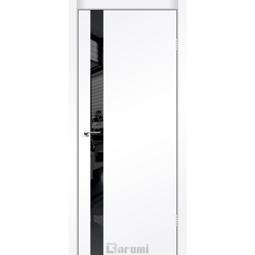 Межкомнатная дверь Plato Line 04 белый мат Глухая Darumi