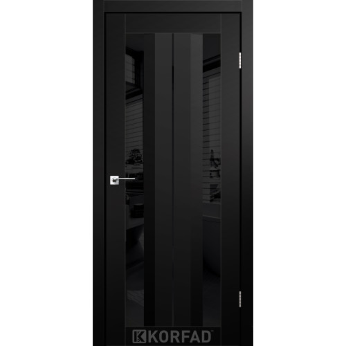 Межкомнатная дверь Aliana 01 Super PET черный BLK Korfad