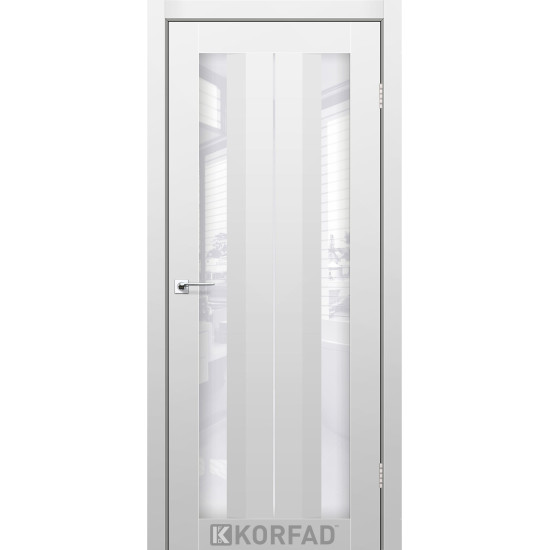Двері міжкімнатні Aliana 01 Super PET сірий BLK Korfad