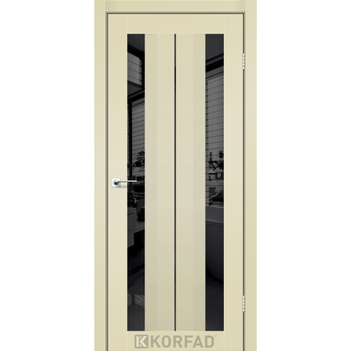 Межкомнатная дверь Aliana 01 Super PET магнолия BLK Korfad