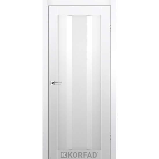 Двері міжкімнатні Aliana 02 Super PET аляска Сатин Korfad
