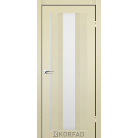 Двері міжкімнатні Aliana 02 Super PET магнолія Сатин Korfad