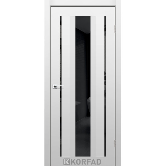 Двері міжкімнатні Aliana 02 Super PET сірий BLK Korfad