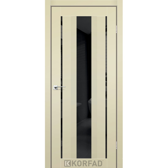 Двері міжкімнатні Aliana 02 Super PET магнолія BLK Korfad