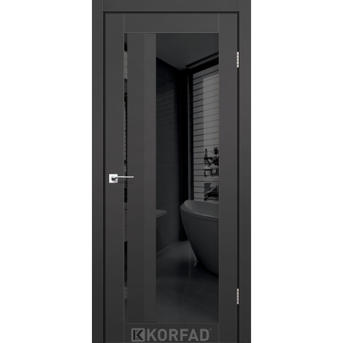 Межкомнатная дверь Aliana 06 Super PET антрацит BLK Korfad