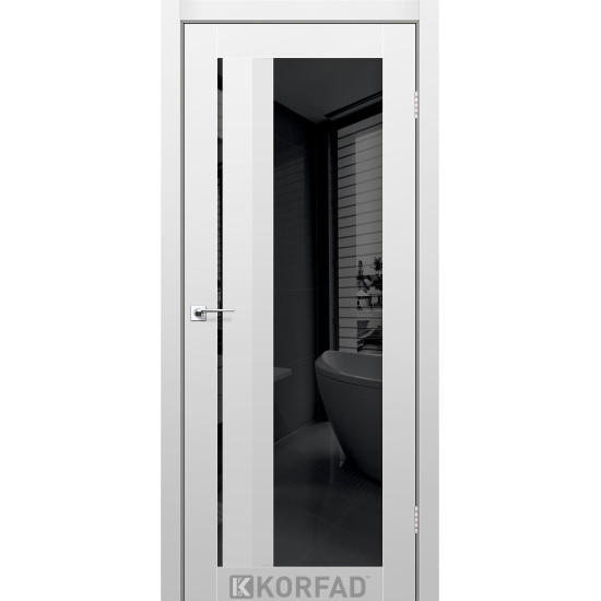 Двері міжкімнатні Aliana 06 Super PET сірий BLK Korfad