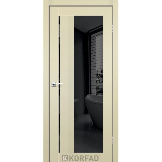 Двері міжкімнатні Aliana 06 Super PET магнолія BLK Korfad