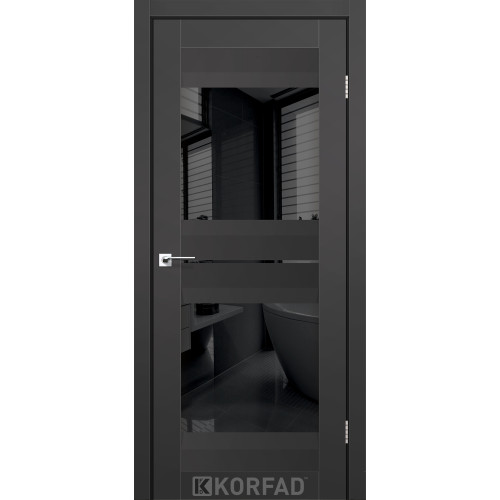 Межкомнатная дверь Aliana 07 Super PET антрацит BLK Korfad