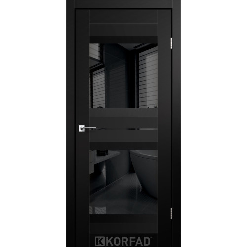 Межкомнатная дверь Aliana 07 Super PET черный BLK Korfad