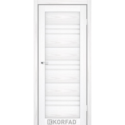 Межкомнатная дверь Florence 05 белая мадрина Сатин Korfad