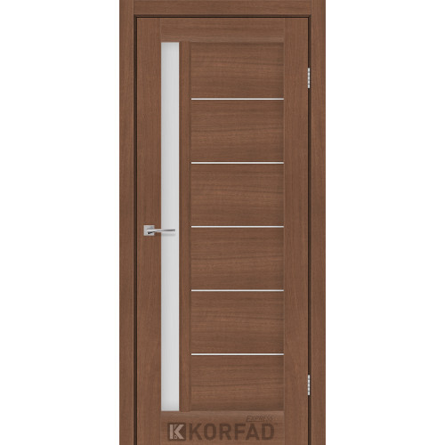 Межкомнатная дверь OCTAVIA ольха стекло сатин  KORFAD Express
