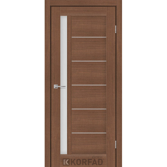 Двері міжкімнатні OCTAVIA вільха скло сатин KORFAD Express