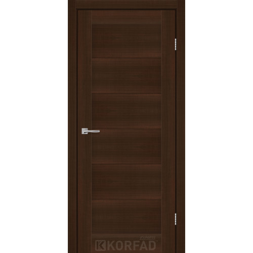 Межкомнатная дверь AVALON каштан глухая KORFAD Express