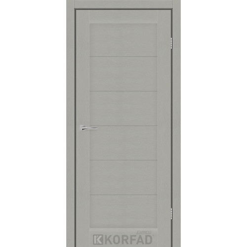 Межкомнатная дверь AVALON сатин жемчужный глухая KORFAD Express