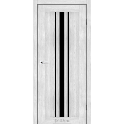 Двері міжкімнатні ARIZONA сандал скло чорне StilDoors