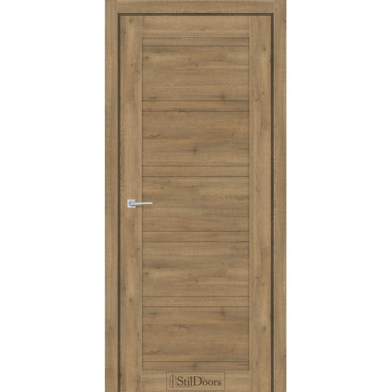 Двері міжкімнатні ROMANDA дуб крафт глухі StilDoors