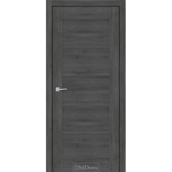 Двері міжкімнатні ROMANDA дуб смоки глухі StilDoors